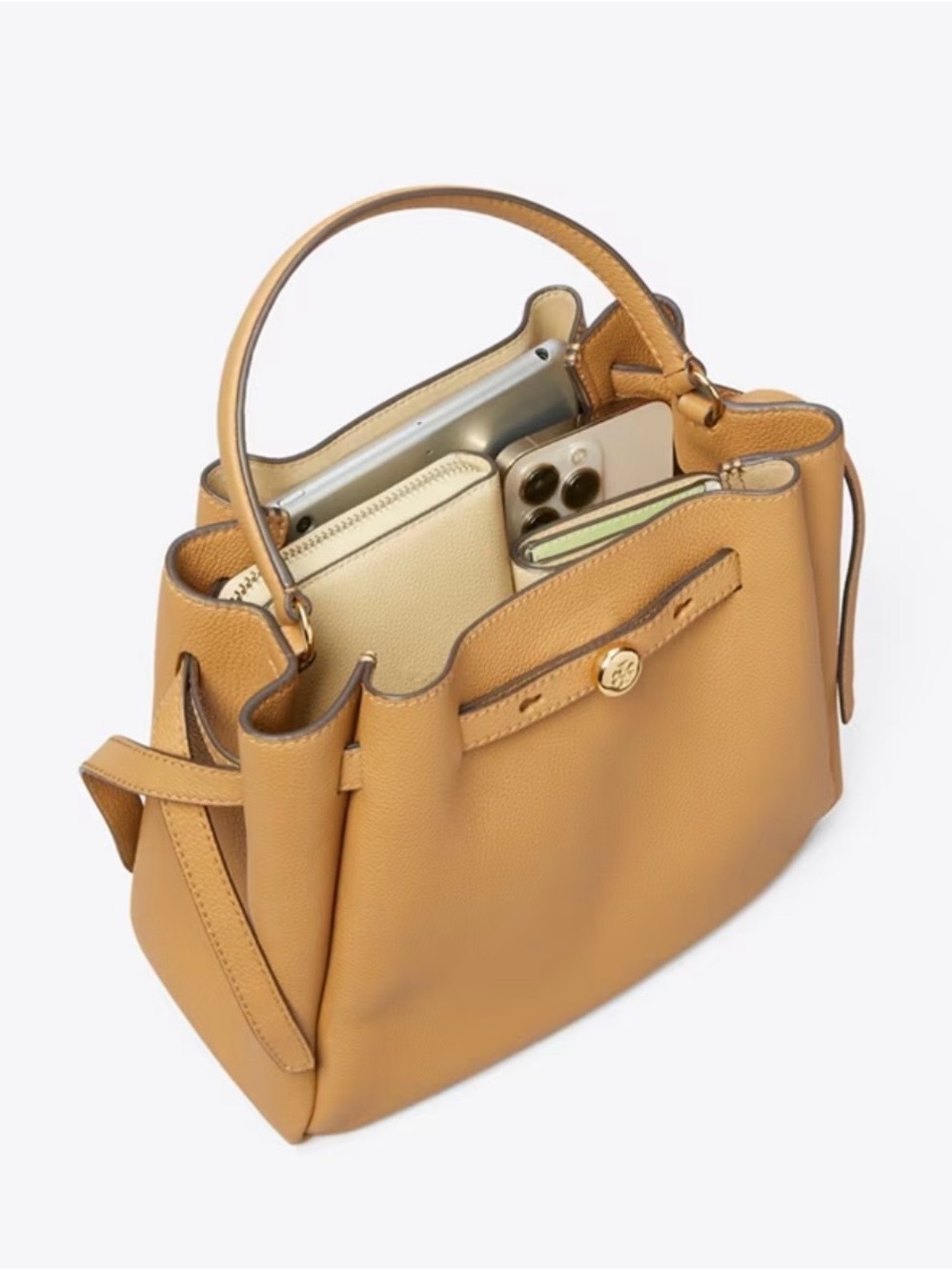 Tory Burch Romy Bucket Bag - Picture 15 of 16